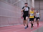 Markku Jokinen (kuvassa etummäisena) nappasi pronssia M45-sarjan 800m-juoksussa