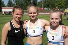 T15-sarjan Noora Hietala, Emma Rovasalo ja Kiia Brandes suorituivat kaikki hyvin ottelussaan.