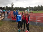 Emma sekä Silja Andersson (1.) ja Miisa Koskiaho (3.)