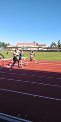 Neela Jakonen teki uuden ennätyksen T13 60m aitajuoksussa aikaan 10,66.