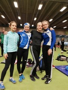 T13 joukkue Neela Jakonen, Anni Huttunen, Elsa Pinola, Sissi Kaksonen