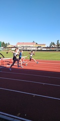 Neela Jakonen teki uuden ennätyksen T13 60m aitajuoksussa aikaan 10,66.