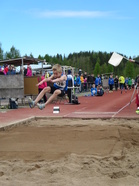 Arnon korkea ilmalento ja tuloksena upea oma ennätys!