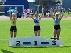 Janina Vuorenmaa kultamitalille T12 60m ajalla 8,63