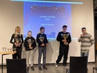 Vuoden paraat juniorit Ester Solismaa ja Tobias Löfgren, vuoden aikuisurheilija Tapio Hakakari skeä vuoden urheilija Olavi Halonen