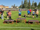 Pojat 5v palkinnot. Voittaja Noel Pussila, toinen Arno Märdimäe