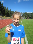 Emilia nappasi tänään värisuoran:)