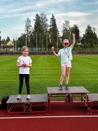 T8 palkinnot Vilma ja Olivia