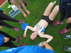 Nelli antoi kaikkeensa joukkueen eteen ja juoksi upean 800m juoksun.