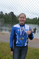 Nellille ensimmäisistä Eliittikisoista kaksi mitalia!
Hienoa Nelli!