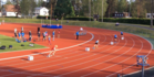 Miesten ja poikien 4x100m viesti lähdössä
