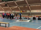 Vilma kuularingissä...