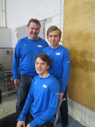 HSUn pojat "kaverikuvassa"
Aleks kannusti Marcuksen kuulassa voittoon!