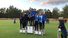 HSU:n miesten 4x100m pronssijoukkue.