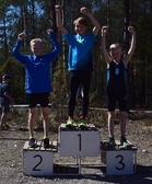 Miko palkintopallilla