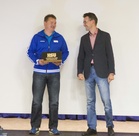 Markku Kytölä palkittiin vuoden HSU teko palkinnolla merkittävästä panoksesta seurakehitykseen.