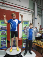 ... ja poikien tuuletukset!