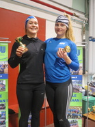 Naisten pituuden pallilla Maria ja Vonne, missä Hanni? :)