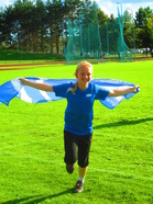 Joukkueen kannustaja, Frida!