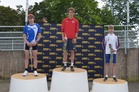 M16 2000m esteet 1 Antti Ristanen, 2 Henrik Ahoniemi, 3 Joonatan Kulmala