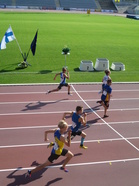 Aleks loppusuoralla.