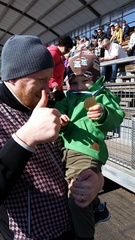 Peukku hienolle juoksulle ja mitalille