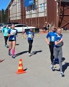 Mette, Laura ja Pihla matkalla