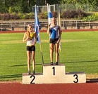 N15 1500m esteet - 1. Nella Jääskeläinen, 2. Peppi Painilainen