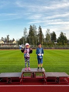 Kesän parhaat 6-7v Viia Leino ja Nikolas Coronati