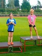 T8 3-ottelu palkinnot: 1. Viola, 2. Olivia