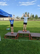 T9 3-ottelu palkinnot: 1. Heidi, 2. Lumi