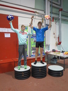 Voittoisa seiväskaksikko: Jermu ja Marcus