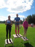 Nellin palkintokuva. Kuulassa kulta!