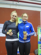 Vonne ja Maria naisten seipäässä