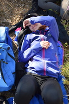 "Älä hei viitti nyt kuvata kun yritän ottaa powernapin" :D