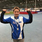 Olavi Halonen otti P14-sarjan seiväshypyssä hopeaa