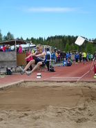 Arnon korkea ilmalento ja tuloksena upea oma ennätys!