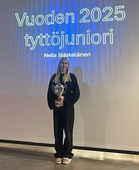 Vuoden paras Tyttöjuniori on kävelijä Nella Jääskeläinen