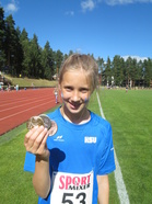 Emilia nappasi tänään värisuoran:)