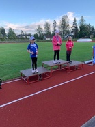 T8 palkinnot: 1 Olivia, 2. Venla, 3. Linnea