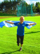 Joukkueen kannustaja, Frida!