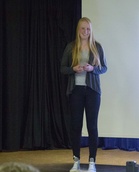 Vuoden valmentaja Henna Koskelainen ja raikuvat aplodit!