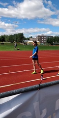 Janina Vuorenmaa menestyi hyvin T11 sarjan useissa eri lajeissa.