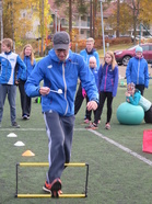 Johannes tasapainoilee