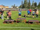 Pojat 5v palkinnot. Voittaja Noel Pussila, toinen Arno Märdimäe