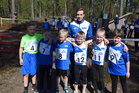 Olli ja 9-pojat ennen lähtöä
