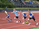 Santeri 800m lähdössä.