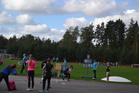 Milla kuularingissä.