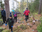 Aamiaisen jälkeen matka jatkuu rastilta rastille