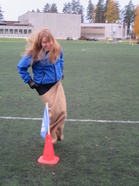 Hanna hyppelee